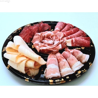 F5B 火鍋鍋五重奏(五款火鍋片，每款約100g)網購原價HK$122.00/碟，會員價HK$109.00/碟